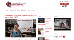 Desktop Screenshot of amigosenff.org.br